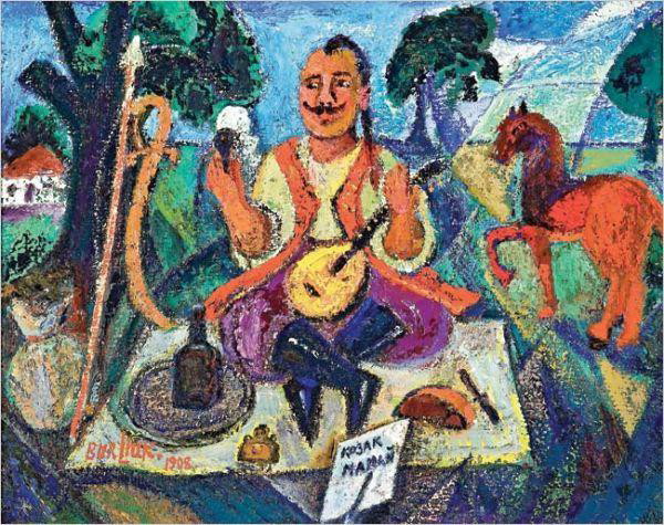 Image - Davyd Burliuk: Kozak-Mamai (1908).